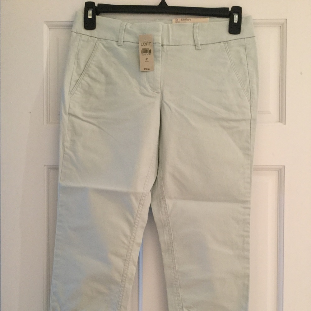 LOFT Petite Cropped Skinny Chinos in Marissa Fit